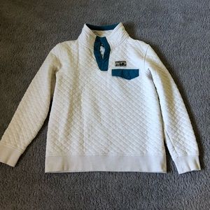 patagonia cotton snap—small